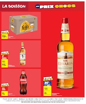 Promos Bière dans le catalogue "LES PRIX CHOCS" de Carrefour Market Bière en promo dans le catalogue Carrefour Market à la page 13