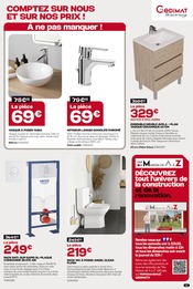 WC en promo dans le catalogue Gedimat à la page 11