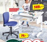SCHÜLERSCHREIBTISCH „Studare“ oder KINDER- U. JUGENDDREHSTUHL „HWK 20“ Angebot in Wilhermsdorf SCHÜLERSCHREIBTISCH „Studare“ oder KINDER- U. JUGENDDREHSTUHL „HWK 20“ im aktuellen Prospekt bei Höffner in Wilhermsdorf