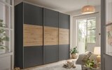 Schwebetürenschrank Lento, vulkan/Artisan Eiche-Nachbildung, 249 x 222 cm, inkl. Zusatzausstattung Angebote von Staud bei HARDECK Osnabrück für 1.199,00 €