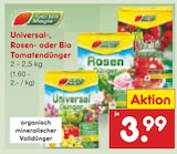 Universal-, Rosen- oder Bio Tomatendünger Angebote bei Netto Marken-Discount Dormagen für 3,99 €