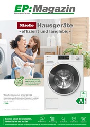 Waschmaschine im EP: Prospekt in Königswinter Aktueller EP: Prospekt mit Waschmaschine, "MIELE - Hausgeräte, effizient und langlebig!", Seite 1