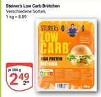 Low Carb Brötchen Angebote von Steiner's bei GLOBUS Braunschweig für 2,49 €