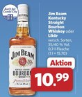 Kentucky Straight Bourbon Whiskey Angebote von Jim Beam bei combi Neustadt für 10,99 €