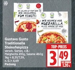 Traditionelle Steinofenpizza Margherita von Gustavo Gusto im aktuellen EDEKA Prospekt