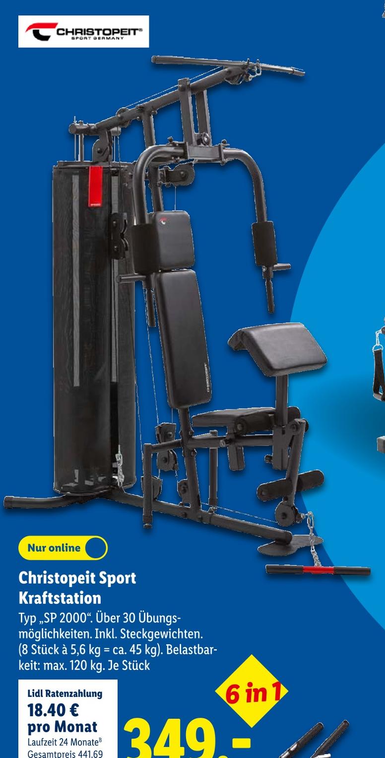 Christopeit Sport Kraftstation Typ SP 2000