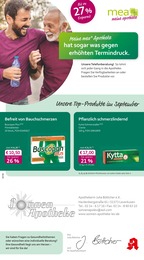 mea - meine apotheke Prospekt für Leverkusen mit 4 Seiten mea - meine apotheke Prospekt für Leverkusen: "Unsere September-Angebote", 4 Seiten, 01.09.2025 - 30.09.2025