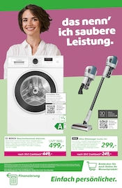 Aktueller EP: Prospekt mit Waschmaschine, "Ich will Technik, die anmacht!", Seite 7