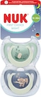 Schnuller First Choice Night Silikon, grün/blau, 18-36 Monate von NUK im aktuellen dm-drogerie markt Prospekt für 5,95 €