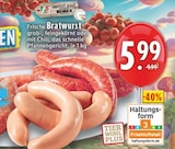 Frische Bratwurst grob Angebote von meinLand bei EDEKA Nettetal für 5,99 €