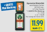 Kräuterlikör von Jägermeister im aktuellen diska Prospekt für 11,99 €