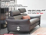 Leder-Sofa 3-sitzig „62 N“ Angebote bei Möbel Mahler Siebenlehn Hoyerswerda für 2.397,00 €
