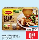 Aktuelles Delikatess Sauce Angebot bei Marktkauf in Ulm ab 0,79 €