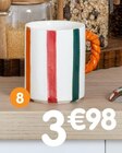 Mug motif rayures : dans le catalogue B&M