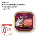 Aktuelles Vom Feinsten Katzennassfutter Angebot bei GLOBUS in Trier ab 0,49 €
