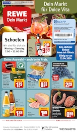 Aktueller REWE Supermarkt Prospekt in Kleve und Umgebung, "Dein Markt" mit 30 Seiten, 22.04.2024 - 27.04.2024