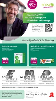 Aktueller mea - meine apotheke Prospekt "Unsere November-Angebote" Seite 1 von 4 Seiten für Spaichingen