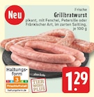 Frische Grillbratwurst bei EDEKA im Rheine Prospekt für 1,29 €