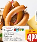 Fleischwurst im Angebot bei REWE in Unna Fleischwurst Angebote von REWE Regional bei REWE Unna