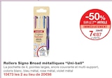 Rollers signo broad métalliques - UNI-BALL en promo chez Monoprix Rollers signo broad métalliques - UNI-BALL dans le catalogue Monoprix