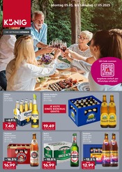 Aktueller Getränke König Supermarkt Prospekt in Dischingen und Umgebung, "DIE GETRÄNKEKÖNNER" mit 4 Seiten, 05.05.2025 - 17.05.2025