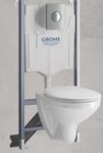 Pack WC suspendu non autoportant Solido Bausail - Grohe en promo chez Screwfix Saint-Étienne-du-Rouvray à 249,99 €