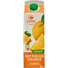 Pur jus de fruits - CARREFOUR EXTRA en promo chez Carrefour Pur jus de fruits - CARREFOUR EXTRA dans le catalogue Carrefour