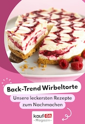 Aktueller Rezepte Prospekt mit Kekse, "Wirbeltorte", Seite 1