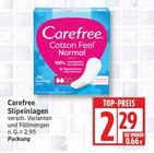 Slipeinlagen von Carefree im aktuellen EDEKA Prospekt