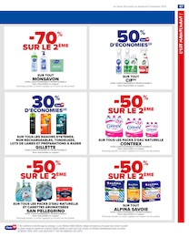 Prix et réduction Contrex dans le prospectus Carrefour Market en cours Offre Contrex dans le catalogue Carrefour Market du moment à la page 49