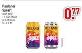 Spezi von Paulaner im aktuellen Trinkgut Prospekt für 0,77 €