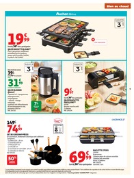 Prix et réduction Blender dans le prospectus Auchan Hypermarché en cours Offre Blender dans le catalogue Auchan Hypermarché du moment à la page 9