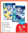 Kraft-Aktiv Duftspüler von WC Frisch im aktuellen budni Prospekt