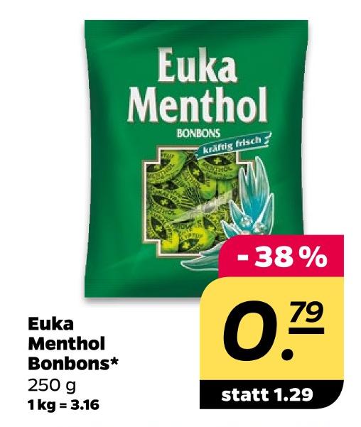 Euka Menthol Bonbons