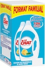 Lessive liquide sensitive savon de Marseille & aloe vera x63 lavages - LE CHAT dans le catalogue Intermarché Super