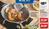 Premium-Edelstahlpfanne von SILVERCREST für 22,99 € bei Lidl im Angebot Premium-Edelstahlpfanne von SILVERCREST im aktuellen Lidl Prospekt