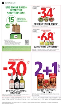 Prospectus Intermarché de la semaine "34% EN AVANTAGE CARTE VALABLE SUR UNE SÉLECTION DE PRODUITS SURGELÉS" avec 2 pages, valide du 13/05/2025 au 25/05/2025 pour Mareil-sur-Mauldre et alentours