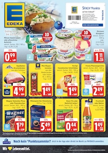 Lebensmittel Angebot im aktuellen EDEKA Prospekt auf Seite 1