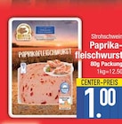 Paprikafleischwurst von Strohschwein im aktuellen EDEKA Prospekt für 1,00 €