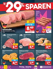 Schnitzel im Netto Marken-Discount Prospekt "Aktuelle Angebote" mit 65 Seiten (Hamburg)