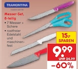 Messer-Set Angebote von TRAMONTINA bei Netto Marken-Discount Rostock für 9,99 €