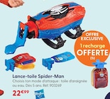 Lance-toile Spider-Man - HASBRO en promo chez La Grande Récré Lance-toile Spider-Man - HASBRO dans le catalogue La Grande Récré