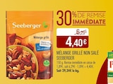 Mélange grillé non salé - SEEBERGER - Supermarchés Match à Amiens Mélange grillé non salé - SEEBERGER en promo chez Supermarchés Match Amiens à 4,40 €