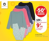 Pyjama femme - U COLLECTION - Super U à Brive-la-Gaillarde Pyjama femme - U COLLECTION en promo chez Super U Brive-la-Gaillarde à 9,95 €