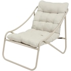 Chaise longue avec coussin - Action - Action à Avignon Chaise longue avec coussin - Action en promo chez Action Avignon à 29,95 €