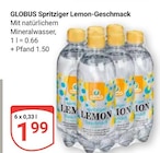 GLOBUS - Spritziger Lemon-Geschmack Angebot im Prospekt Spritziger Lemon-Geschmack bei GLOBUS im Prospekt "" für 1,99 €