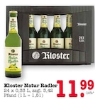 Natur Radler im Angebot bei E center in Baden-Baden Natur Radler Angebote von Kloster bei E center Baden-Baden für 11,99 €