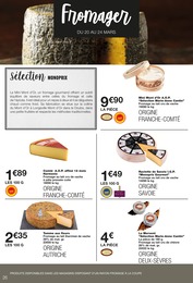 Offre Fromage À Raclette dans le catalogue Monoprix du moment à la page 26
