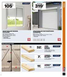 Promotion Baie Vitrée dans le prospectus Brico Dépôt, valable du 10/10/2025 au 23/10/2025 Promo Baie Vitrée dans le catalogue Brico Dépôt du moment à la page 19