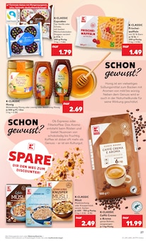 Honig im Kaufland Prospekt "Aktuelle Angebote" mit 58 Seiten (Essen)